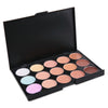 15 Colors Professional Salon Party Contour Makeup Concealer Palette 100pcs / Pack