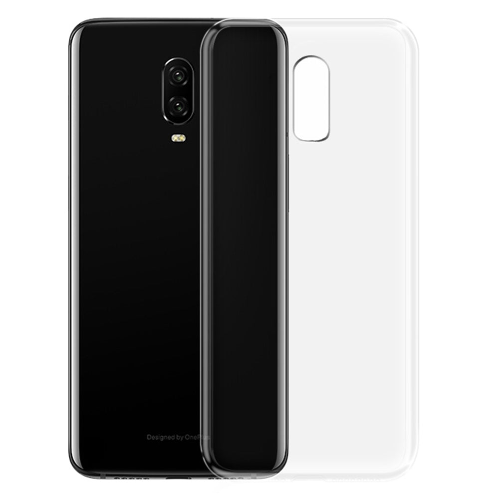 CHUMDIY Transparent Soft TPU Cover Case for Oneplus 6T