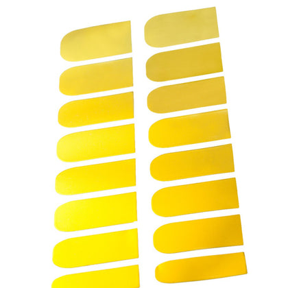 16pcs Solid Color Nail Art Flash Powder Texture Harajuku Agitation Perfect Stick Nail Stickers