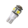 T10 LED Bulbs 5050 5 SMD Car Wedge Interior Side Marker Tail Light 12V 10PCS