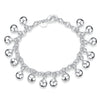 Chain Bracelet with Silver Globe