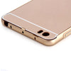 Anti-scratch PC Back Cover Case with Aluminum Metal Bumper Frame for Xiaomi Note