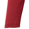 Stylish Scoop Collar 3/4 Sleeve Color Drawstring Knitted Women's Dress