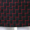 Stylish Round Collar Long Sleeve Zippered Plaid Print Slimming Women's Midi Dress