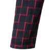 Stylish Round Collar Long Sleeve Zippered Plaid Print Slimming Women's Midi Dress