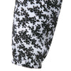 Fresh Style Jewl Neck Long Sleeve Printed Button Design Ruffled A-Line Women's Dress