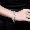 Chain Bracelet with Silver Globe