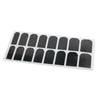 Chic 16 pcs One-off Double-sided Nail Stickers Manicure for False Nail Tip