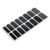 Chic 16 pcs One-off Double-sided Nail Stickers Manicure for False Nail Tip