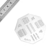 Nail Art Image Stamp Printing Stamper Manicure Template Steel Sheet for DIY Nail Design