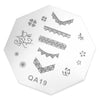 Nail Art Image Stamp Printing Stamper Manicure Template Steel Sheet for DIY Nail Design