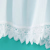 Stylish Round Neck 3/4 Bell Sleeve Lace Stitching Design Women's Blouse