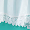 Stylish Round Neck 3/4 Bell Sleeve Lace Stitching Design Women's Blouse