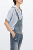 Stylish Ripped Nine Minutes of Women's Overall