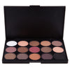 Natural 15 Colors Long Lasting Makeup Eyeshadow Palette 50pcs / Pack