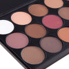 Natural 15 Colors Long Lasting Makeup Eyeshadow Palette 50pcs / Pack