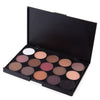 Natural 15 Colors Long Lasting Makeup Eyeshadow Palette 50pcs / Pack