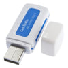 USB 2.0 4 in 1 Memory Multi Card Reader for M2/SD/SDHC/DV/Micro SD/TF