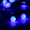 5M 50 LEDs Battery LED String Light for Home Decoration / Wedding / Holiday / Party Decoration - EU Plug