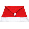 6pcs Santa Claus Hat Chair Cover Christmas Decoration for Home Party Holiday