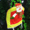 Christmas Chair Cover Three-dimensional Snowman Doll for Dinner Decor