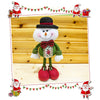 Flexible Christmas Standing Snowman Doll Home Ornament Christmas Gift