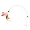 Wire Color Bell Feathers Funny Cat Stick