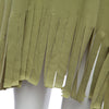 Fashionable Scoop Collar Long Sleeve Hollow Out Fringed Loose-Fitting Dress For Women