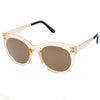 Chic Transparent Frame Alloy Splice Sunglasses For Women