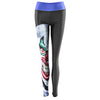 Sexy Women Tights Active Yoga Running Cartoon and Rainbow Pattern Mid Waist Pants