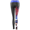 Sexy Women Tights Active Yoga Running Cartoon and Rainbow Pattern Mid Waist Pants