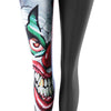 Sexy Women Tights Active Yoga Running Cartoon and Rainbow Pattern Mid Waist Pants
