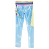 Sexy Women Tights Active Yoga Running Cartoon and Rainbow Pattern Mid Waist Pants