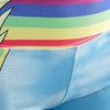 Sexy Women Tights Active Yoga Running Cartoon and Rainbow Pattern Mid Waist Pants
