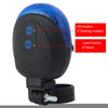 3 LED Lamp Cycling Bicycle Bike Taillight Warning Flashing Light with Dual Laser Lines