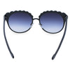 Stylish Women's Diamond Shape Alloy Embellished Sunglasses