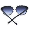 Stylish Women's Diamond Shape Alloy Embellished Sunglasses