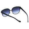 Stylish Women's Diamond Shape Alloy Embellished Sunglasses
