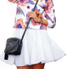 Fashionable Hollow Out A-Line Short Design Women's Mini Skirt