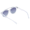 Chic Alloy Bar and Black Frame Design Sunglasses For Women