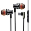 TYPE-C Curved Plug Earphones and Headphone