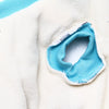 Four Feet Pet Dog Cotton-padded Clothes Girl Design Back Pocket Warm Coat