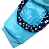 Four Feet Pet Dog Cotton-padded Clothes Girl Design Back Pocket Warm Coat