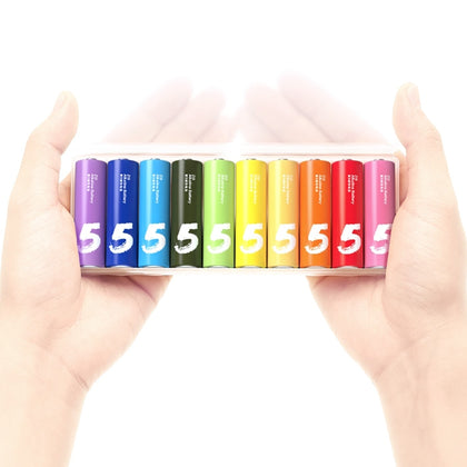 ZMI Zi5 Rainbow Alkaline AA Battery 24PCS ( Xiaomi Ecosystem Product )
