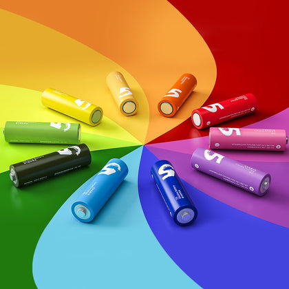 ZMI Zi5 Rainbow Alkaline AA Battery 24PCS ( Xiaomi Ecosystem Product )