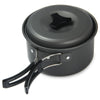 8pcs Outdoor Camping Cookware Cooking Picnic Bowl Pot Pan Set