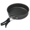 8pcs Outdoor Camping Cookware Cooking Picnic Bowl Pot Pan Set