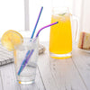 10pcs Stainless Steel Drinking Straws Multicolor Reusable