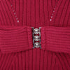 Stylish Round Collar Long Sleeve Color Bowknot Design Women's Sweater Dress
