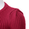 Stylish Round Collar Long Sleeve Color Bowknot Design Women's Sweater Dress